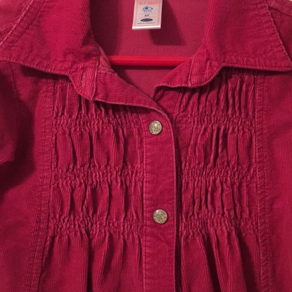 Corduroy pink dress - Picture 3 of 5